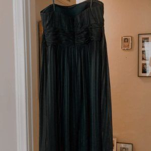 BCBG Maxazaria Blue Ball Gown Party Dress Women Size 8